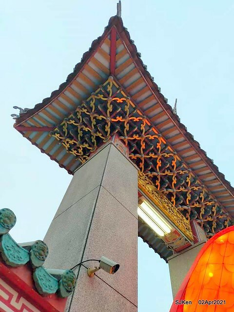 「龍山寺」(Longshan temple), Taipei, Taiwan, SJKen, Apr 2,2021.