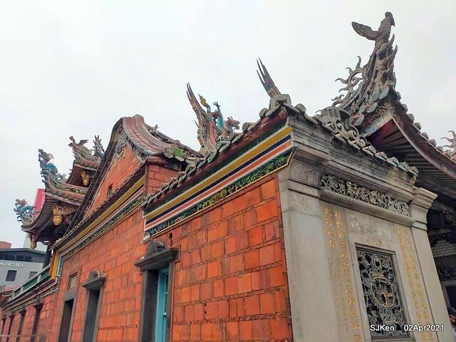 「龍山寺」(Longshan temple), Taipei, Taiwan, SJKen, Apr 2,2021.
