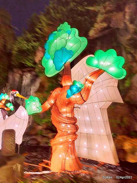 「龍山寺」(Longshan temple), Taipei, Taiwan, SJKen, Apr 2,2021.