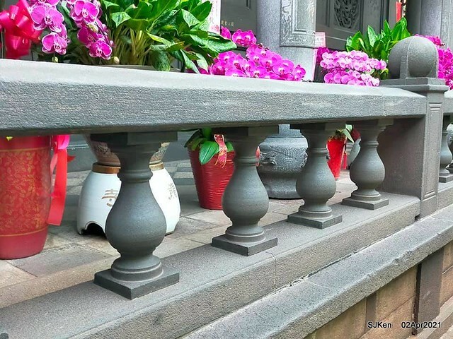 「龍山寺」(Longshan temple), Taipei, Taiwan, SJKen, Apr 2,2021.