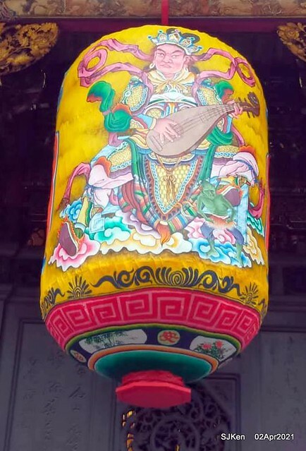 「龍山寺」(Longshan temple), Taipei, Taiwan, SJKen, Apr 2,2021.