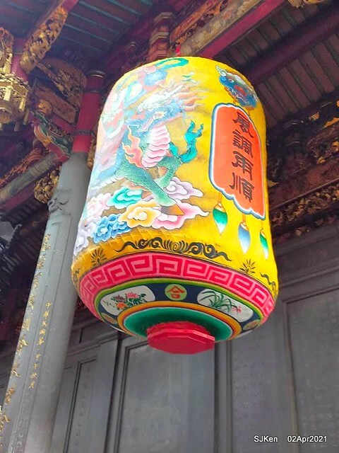 「龍山寺」(Longshan temple), Taipei, Taiwan, SJKen, Apr 2,2021.