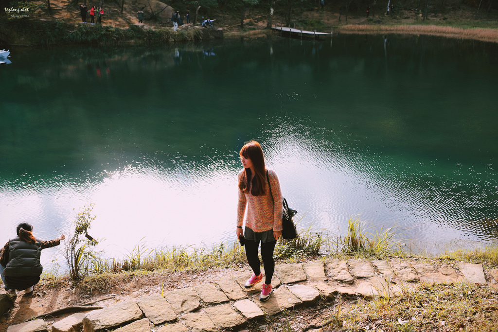 午後的新山夢湖