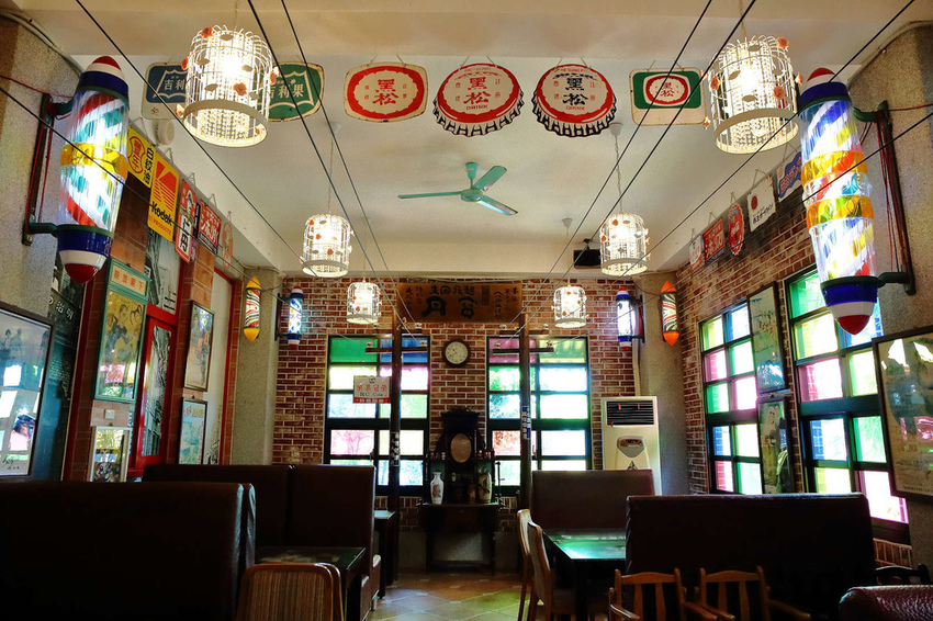 【食。彰化】童年往事莊園民宿〜彰化主題餐廳。懷舊復古餐廳帶我們一同「穿越」回到50年代！(寵物友善民宿+餐廳)