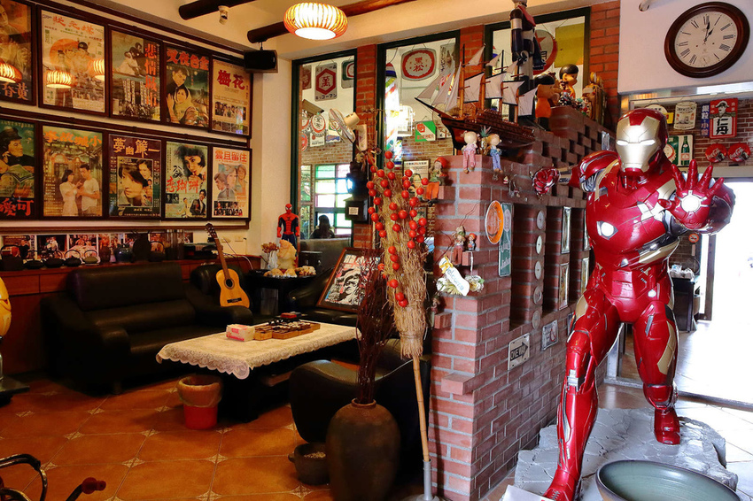 【食。彰化】童年往事莊園民宿〜彰化主題餐廳。懷舊復古餐廳帶我們一同「穿越」回到50年代！(寵物友善民宿+餐廳)