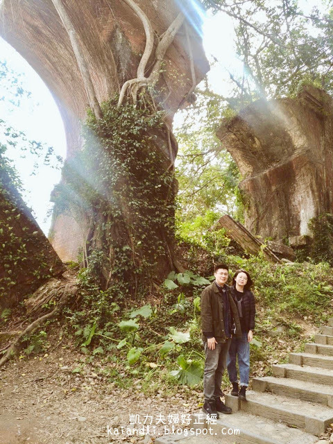 【苗栗輕旅行】龍騰斷橋｜斑駁的石橋，我看到宮崎駿筆下城堡的一隅