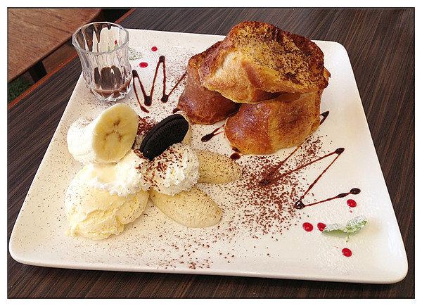 蕉香巧克力法式布丁吐司200-2