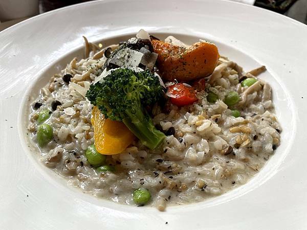 新竹寶山水庫│沙湖壢咖啡館-黑松露野菇燉飯