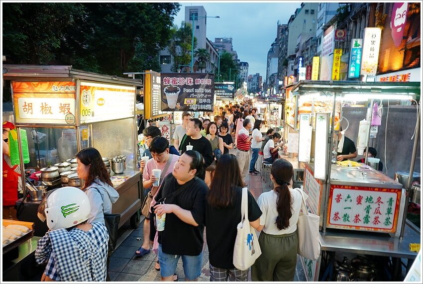 台北寧夏夜市美食．超過30家美味! 地圖、交通、停車場資訊!