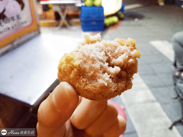 【台北大同】劉芋仔 蛋黃芋餅•香酥芋丸 | 寧夏夜市內超人氣小吃 令人允指回味的酥脆香濃芋頭丸
