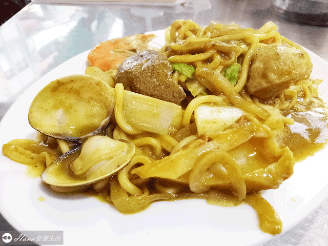 【基隆仁愛】阿華炒麵 | 基隆廟口附近 人氣炒麵小吃店 宵夜美食 大推什錦咖哩炒麵