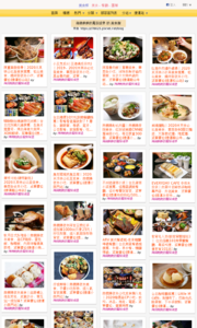 海綿飽飽的鳳梨城堡的美食牆