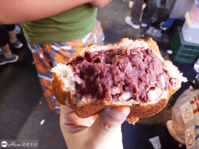 【台北萬華】丸田飛碟燒 | 廣州街夜市(艋舺夜市) 餡料爆多的國宴指定傳統甜點 外皮像鬆餅口感