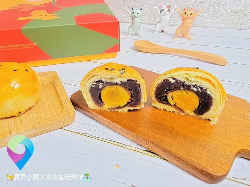 [甜點開箱]中秋禮盒限定 用圓人團圓，讓蛋黃酥 綠豆椪禮盒 傳遞中秋心意 也可宅配送禮喔~舊振南餅店