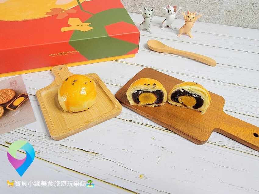 [甜點開箱]中秋禮盒限定 用圓人團圓，讓蛋黃酥 綠豆椪禮盒 傳遞中秋心意 也可宅配送禮喔~舊振南餅店
