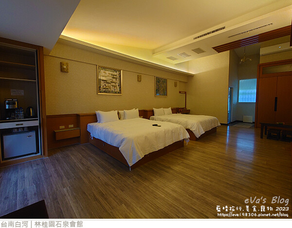 【台南住宿】林桂園石泉會館(寵物友善溫泉會館)，獨房獨戶環境舒適寧靜很有渡假氣氛，顏色如泥水的泥漿溫泉