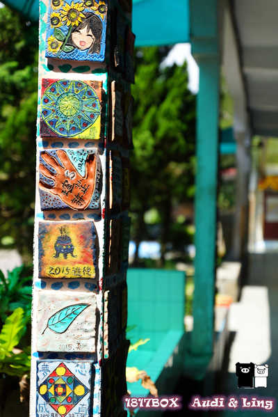 【屏東。牡丹】牡丹國小。全台最美麗的國小。彩虹階梯。校園８景。單車環島熱門景點