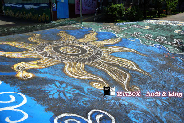 【屏東。牡丹】牡丹國小。全台最美麗的國小。彩虹階梯。校園８景。單車環島熱門景點