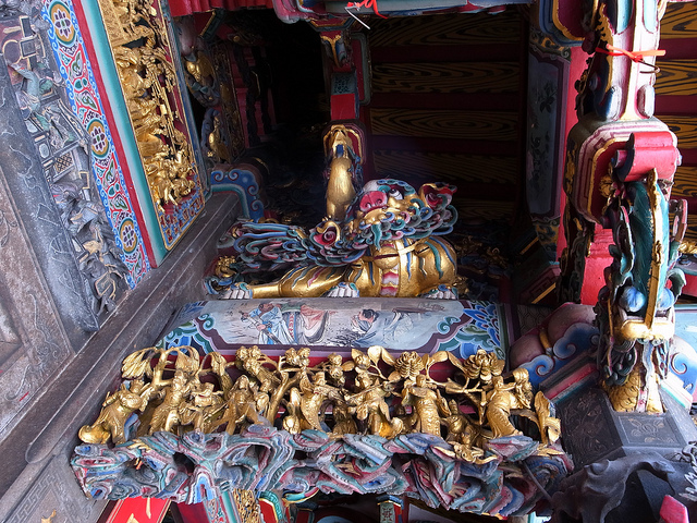 雲林北港，遊老街拜媽祖吃大餅，沒看到北港六尺四！