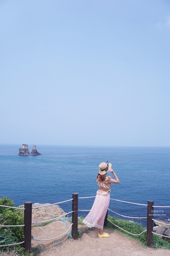 新北秘境 金山神秘海岸 絕美一線天礁岩 穿越巨岩才能抵達的夢幻海岸 - 安妮的天空