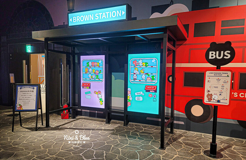 熊大的麗寶小鎮| 台中景點，超真實感LINE FRIENDS TOWN主題園區占地700坪超好拍，門票優惠看這! -妮妮布魯