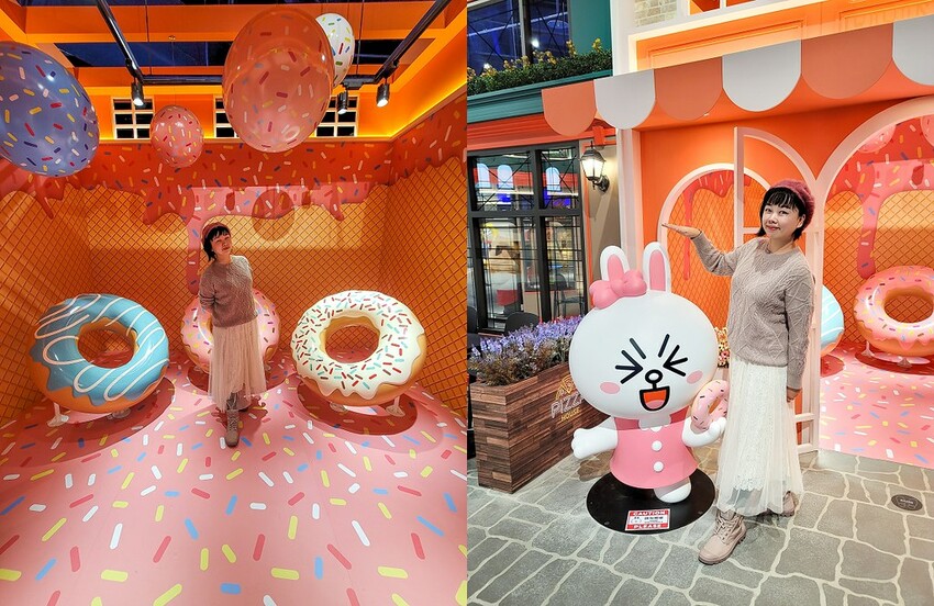 熊大的麗寶小鎮| 台中景點，超真實感LINE FRIENDS TOWN主題園區占地700坪超好拍，門票優惠看這! -妮妮布魯