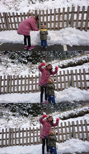 合歡山國家森林遊樂區-松雪樓:南投~合歡山國家森林遊樂區~松雪樓~白茫茫的雪景美不勝收~DIY動手作雪人~真是太有趣了~