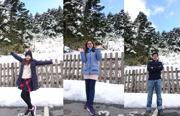 合歡山國家森林遊樂區-松雪樓:南投~合歡山國家森林遊樂區~松雪樓~白茫茫的雪景美不勝收~DIY動手作雪人~真是太有趣了~