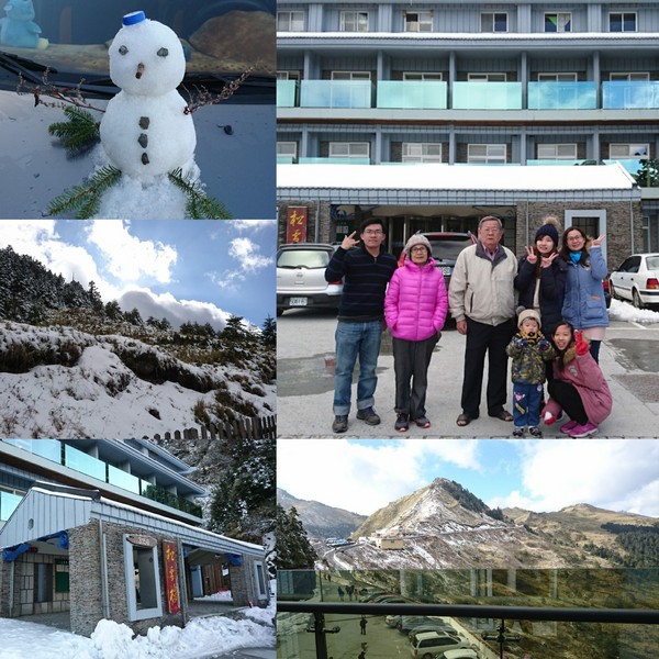 合歡山國家森林遊樂區-松雪樓:南投~合歡山國家森林遊樂區~松雪樓~白茫茫的雪景美不勝收~DIY動手作雪人~真是太有趣了~