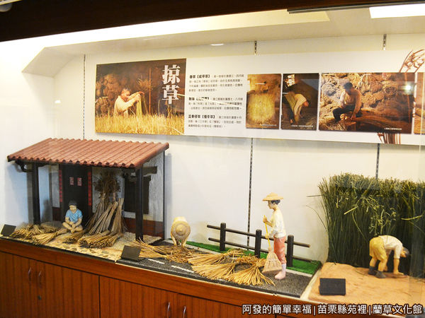 藺草文化館11-掠草過程模型.JPG