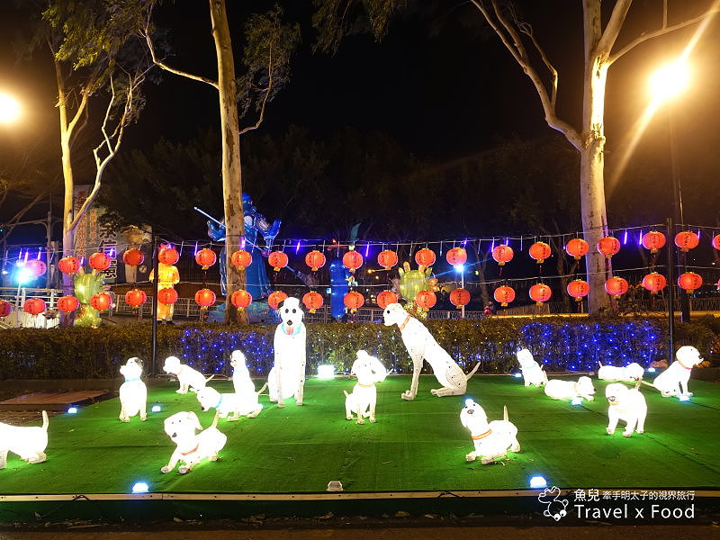 【遊】2018 桃園燈會─史奴比登台，汪汪~旺！ @魚兒 x 牽手明太子的「視」界旅行