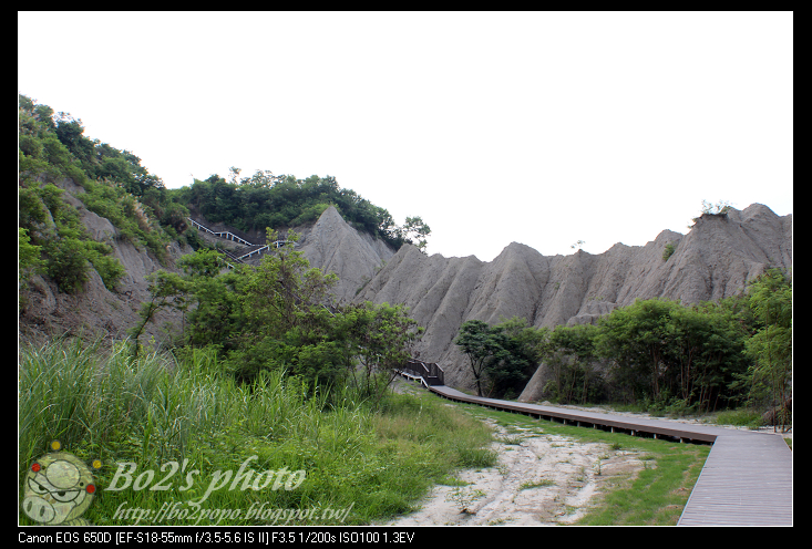 高雄.田寮-月世界特殊惡地形+泥火山