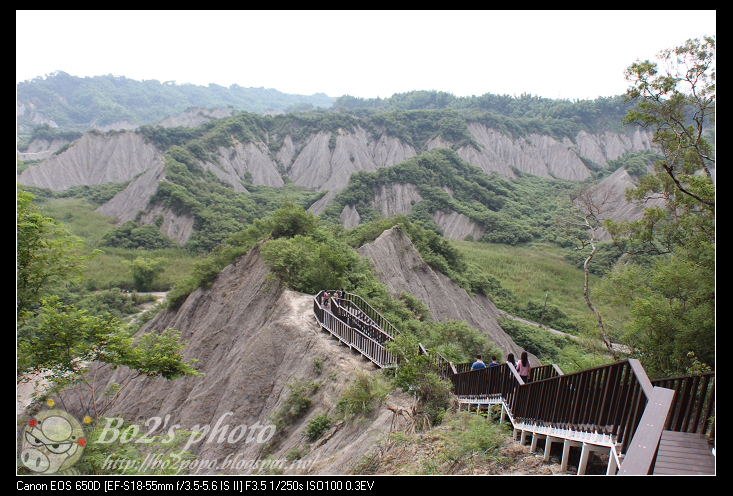 高雄.田寮-月世界特殊惡地形+泥火山