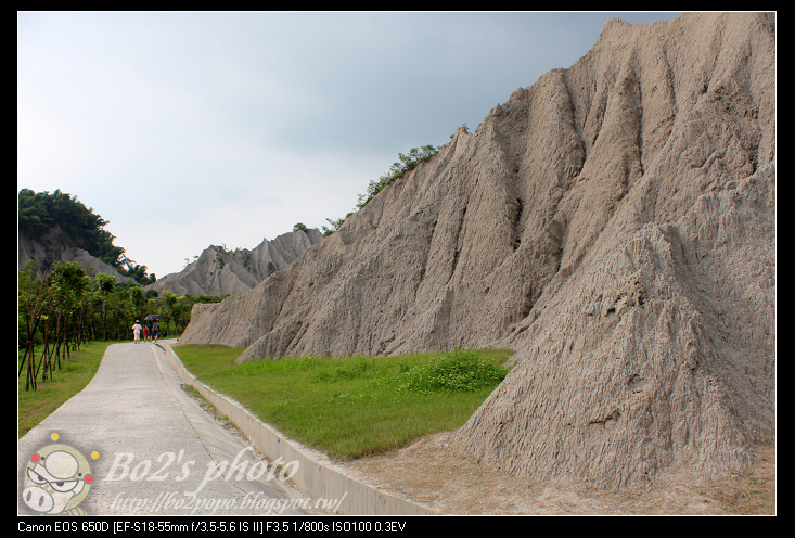 高雄.田寮-月世界特殊惡地形+泥火山