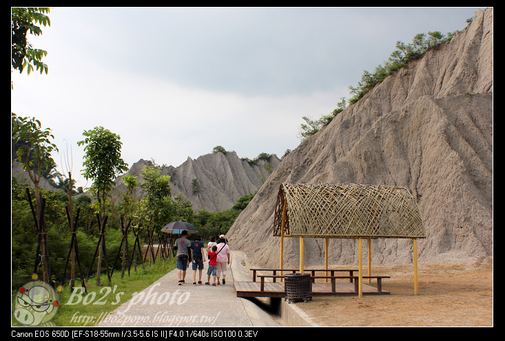 高雄.田寮-月世界特殊惡地形+泥火山
