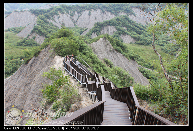 高雄.田寮-月世界特殊惡地形+泥火山