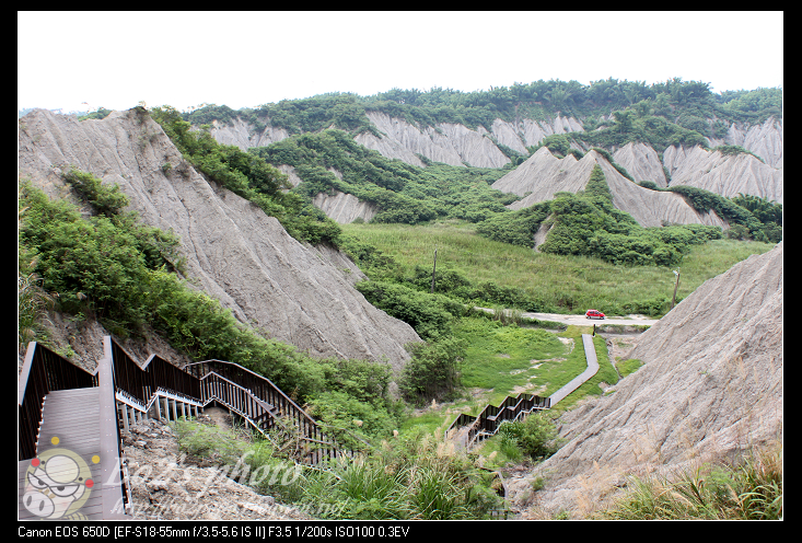 高雄.田寮-月世界特殊惡地形+泥火山