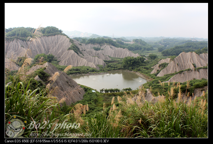 高雄.田寮-月世界特殊惡地形+泥火山