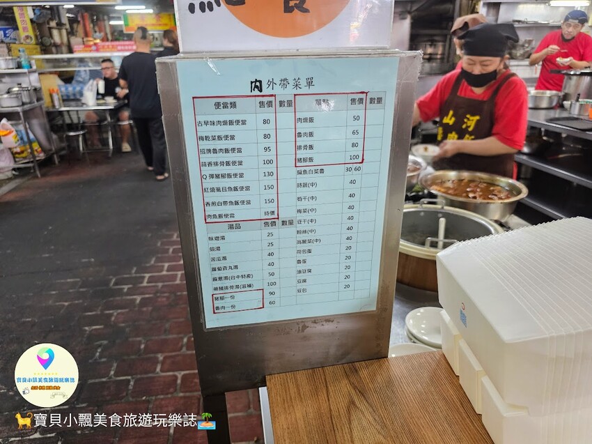 台中市中區[食]台中 人氣美食 台中第二市場 山河魯肉飯