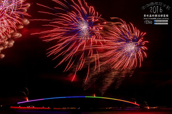 2016澎湖國際海上花火節 | 澎湖縣/馬公市 (來澎湖必看,六國煙火團隊輪流施放,史上最長開幕式長達40分鐘)