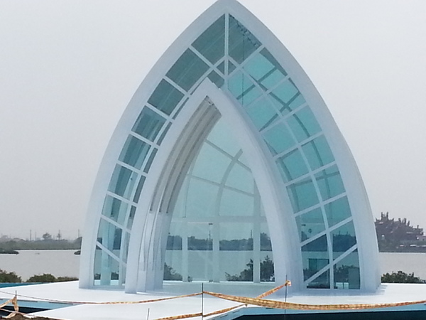 北門遊客中心：[台南][景點]北門遊客中心~通往幸福的教堂