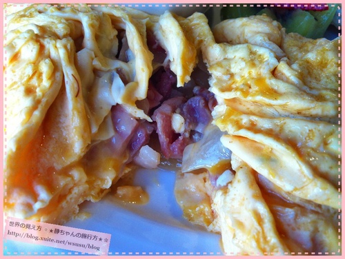 永康街 ❤EATING TIME❤ 份量滿滿的早午餐，料多滑嫩的蛋捲~