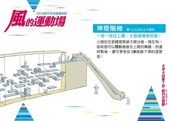 2019風的運動場在新竹文創館，正式開幕！接駁車及停車場交通資訊