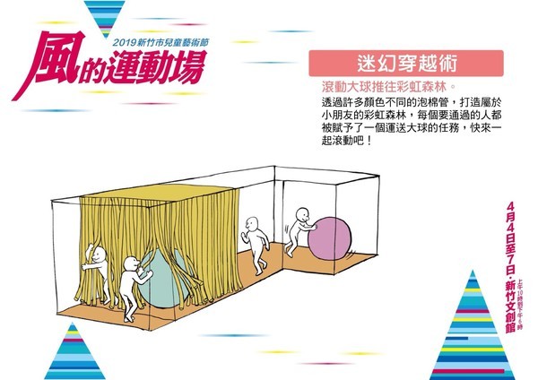 2019風的運動場在新竹文創館，正式開幕！接駁車及停車場交通資訊