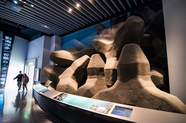 ╠基隆景點╣2014新景點 下雨天景點 用科技揭開海洋神秘面紗 基隆海科館