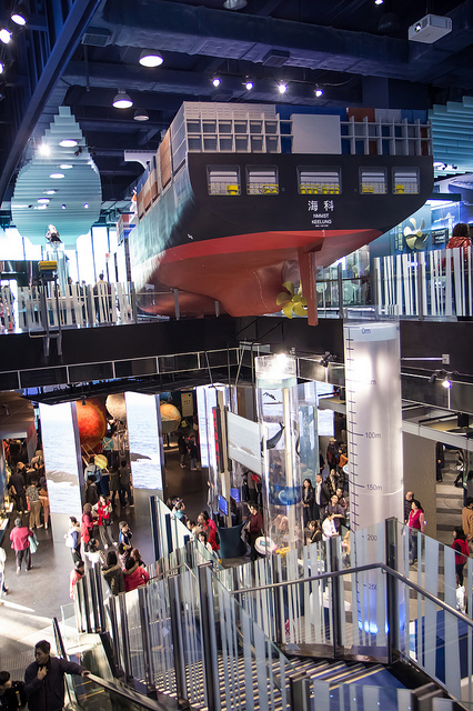 ╠基隆景點╣2014新景點 下雨天景點 用科技揭開海洋神秘面紗 基隆海科館