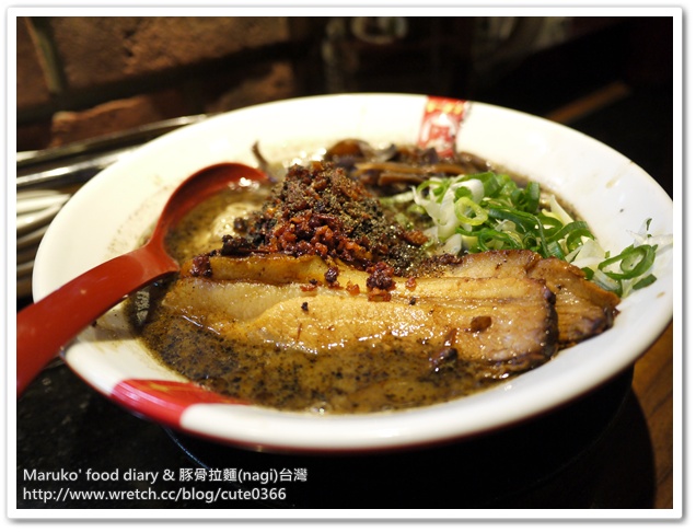 【暖呼呼拉麵】豚骨拉麵ラーメン凪(nagi)台灣‧台北西門商圈