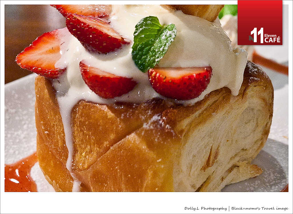 台北│11 CAFÉ‧令人驚艷的楓糖吐司