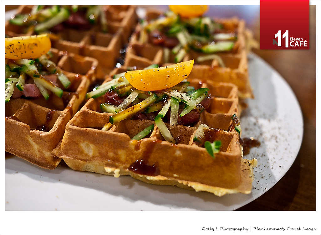 台北│11 CAFÉ‧令人驚艷的楓糖吐司