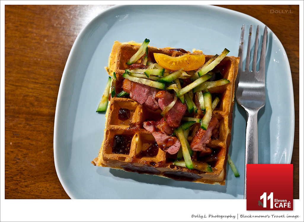 台北│11 CAFÉ‧令人驚艷的楓糖吐司